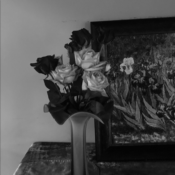 Vintage Filigree turquoise earrings length 2” 👀 - Picture 8 of 9